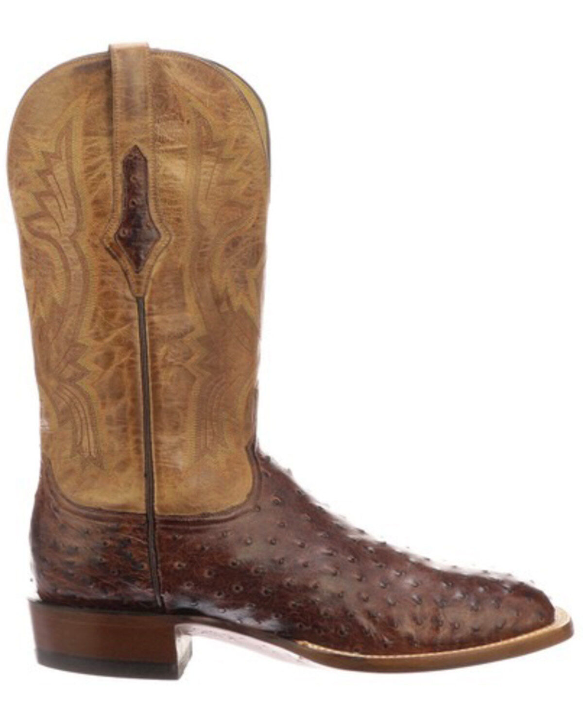 Image #2 - Lucchese Men's Cliff Exotic Western Boots - Square Toe, , hi-res