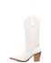 Image #3 - Dingo Women's Hensley Tall Western Boots - Round Toe, White, hi-res