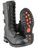 Image #3 - Milwaukee Leather Men's Lace-Up Tactical Motorcycle Boots - Round Toe, Black, hi-res