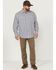Image #2 - Resistol Men's Starke Small Plaid Long Sleeve Button Down Western Shirt, White, hi-res