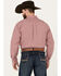 Image #4 - Ariat Men's Pro Series Dominick Classic Fit Long Sleeve Button Down Western Shirt, Dark Red, hi-res