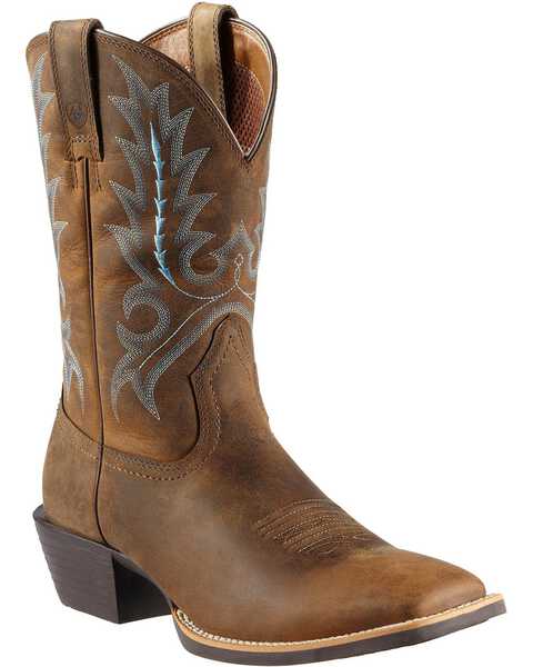 Image #1 - Ariat Men's Sport Outfitter Western Performance Boots - Broad Square Toe, , hi-res