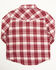 Image #3 - Shyanne Toddler Girls' Holiday Plaid Long Sleeve Pearl Snap Shirt, Burgundy, hi-res