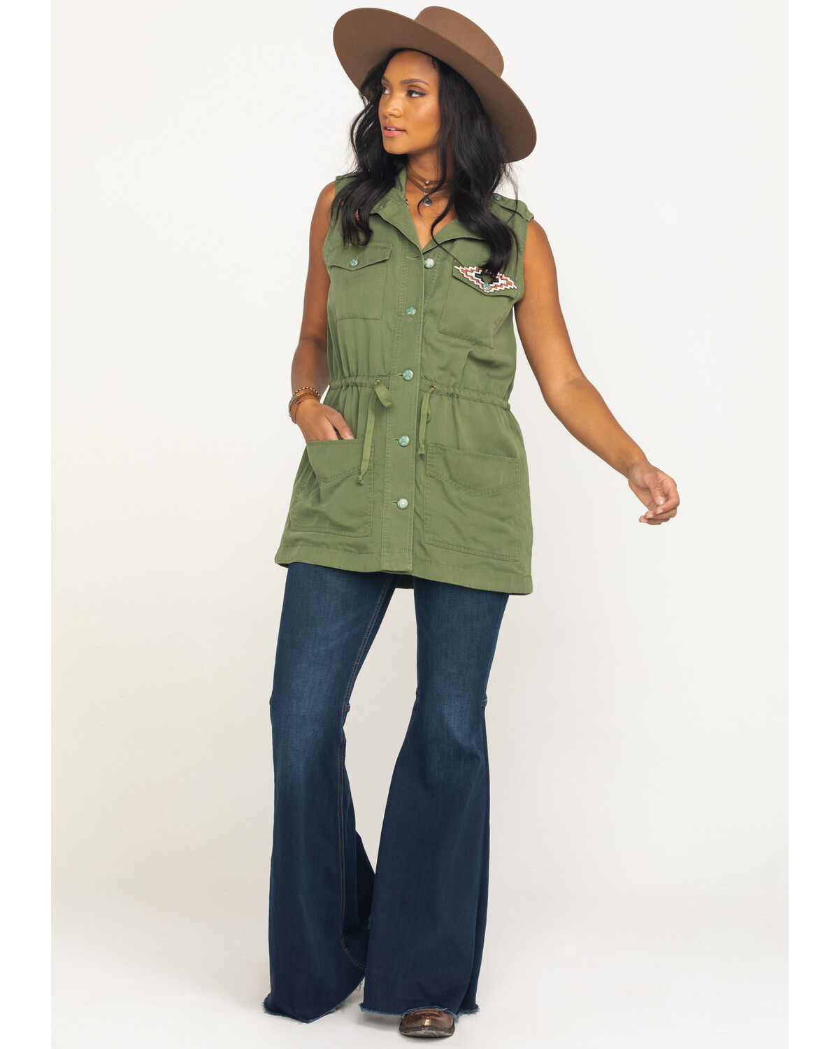 Image #6 - Ariat Women's Pacific Pines Patsy Vest, , hi-res