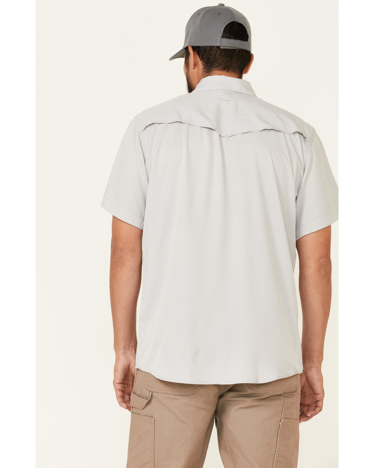 Image #4 - Hooey Men's Solid Habitat Sol Short Sleeve Snap Western Shirt, , hi-res