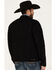 Image #4 - Wrangler Men's Shadow Black Unlined Button-Down Denim Jacket, Black, hi-res