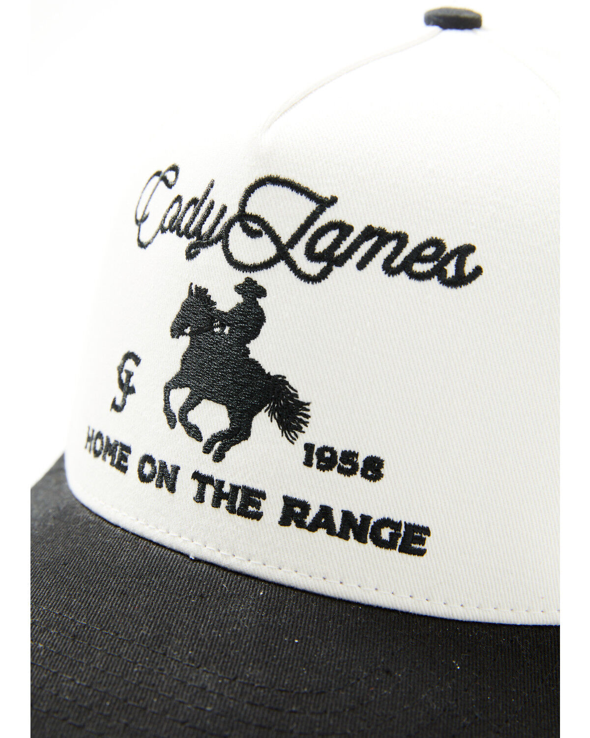 Image #2 - Cody James Men's Home On The Range Ball Cap, Black, hi-res