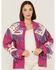 Double D Ranch Women's Bandera Jacket, Pink, hi-res
