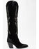 Image #2 - Italian Cowboy Women's Spirit Tall Western Boots- Snip Toe, Dark Grey, hi-res
