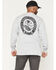 Image #1 - Troll Co Men's FR Haggler Long Sleeve Graphic Work T-Shirt - Big, Medium Grey, hi-res