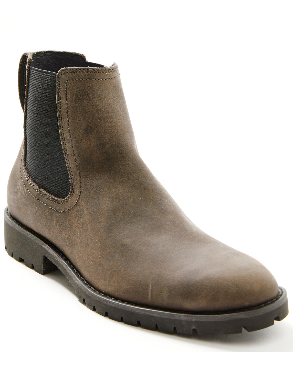 Image #1 - Cody James Men's Dakota Ankle Boots - Round Toe, Dark Grey, hi-res