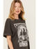 Image #2 - Girl Dangerous Women's Cheyenne Boyfriend Short Sleeve Graphic Tee, Black, hi-res