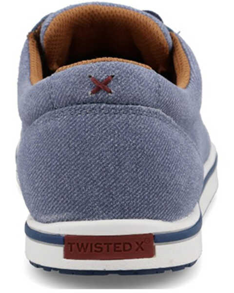 Image #5 - Twisted X Wrangler Women's Kicks Casual Shoes - Moc Toe , Blue, hi-res