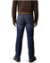 Image #1 - Ariat Men's M4 Rebar Medium Wash Acclimatized Relaxed Bootcut Stretch Denim Jeans, Medium Wash, hi-res
