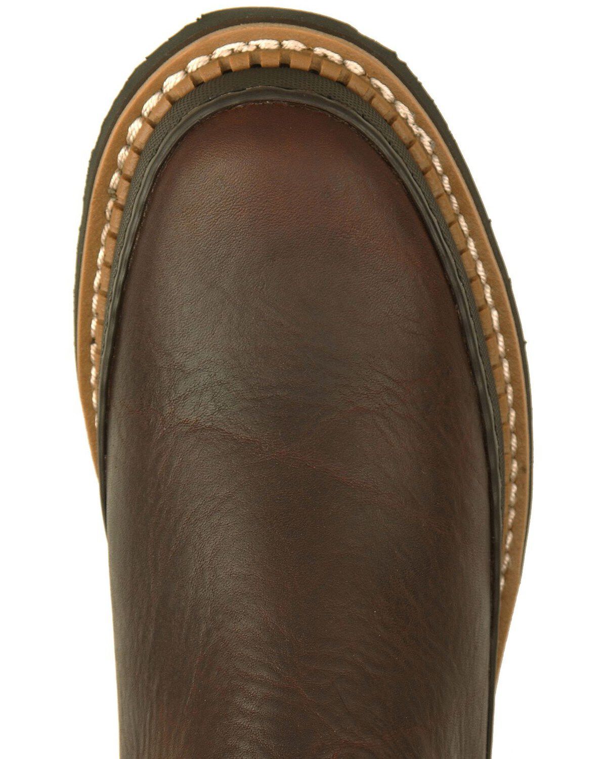 Image #6 - Georgia Men's Georgia Giant Work Shoes, Dark Brown, hi-res
