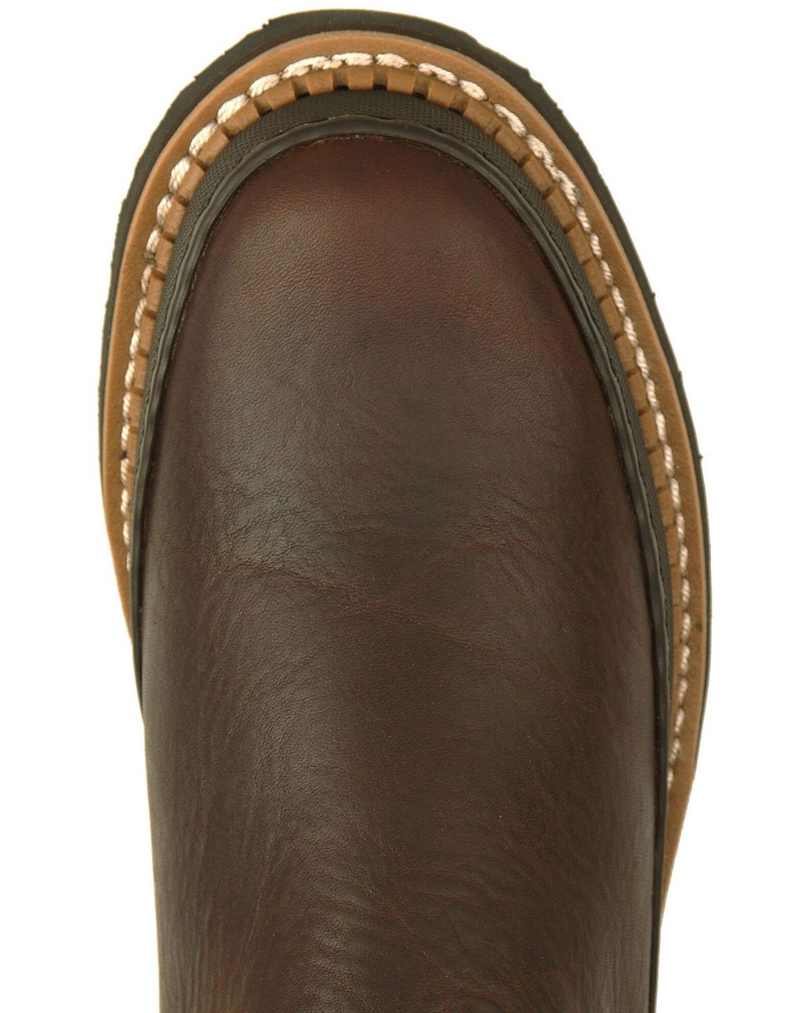 Image #6 - Georgia Men's Georgia Giant Work Shoes, Dark Brown, hi-res