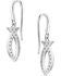 Image #2 - Montana Silversmiths Women's Graceful Waters Earrings, Silver, hi-res