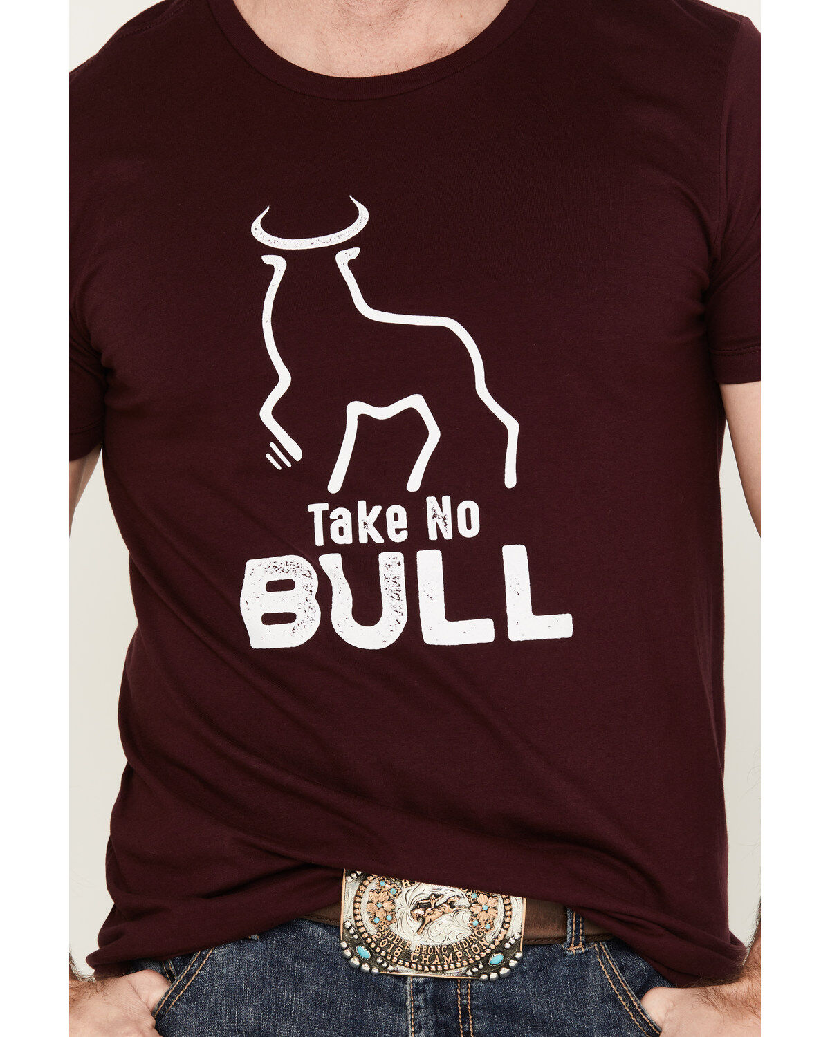 Image #3 - Cody James Men's Desert Bull Skull Short Sleeve Graphic T-Shirt, , hi-res