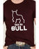 Image #3 - Cody James Men's Desert Bull Skull Short Sleeve Graphic T-Shirt, Burgundy, hi-res
