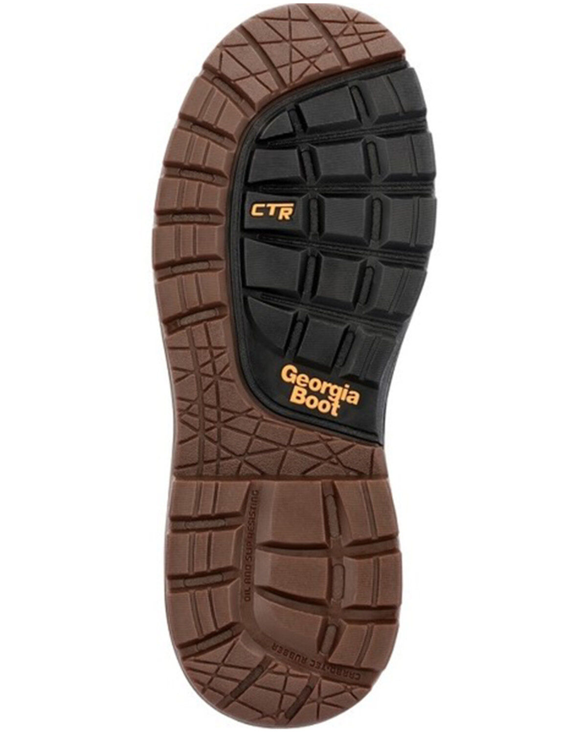 Image #7 - Georgia Boot Men's OT Waterproof Lace-Up Hiking Work Boots - Soft Toe, Brown, hi-res