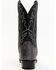 Dan Post Men's Exotic Ostrich Leg Western Boots - Snip Toe , Grey, hi-res