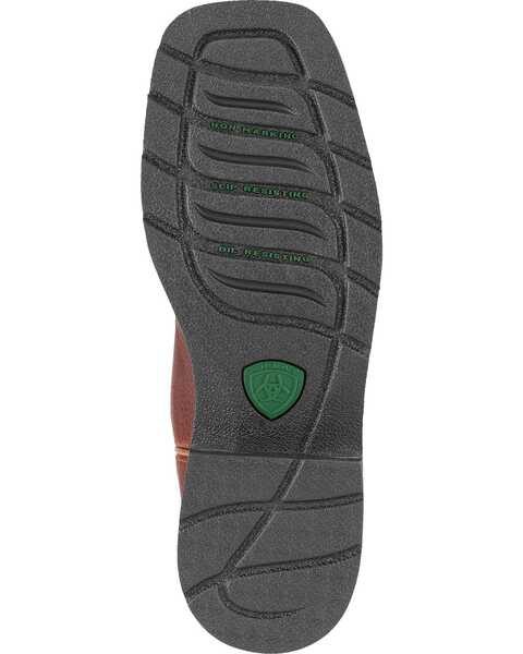 Image #3 - Ariat Women's Steel Toe Krista Western Work Boots, Dark Brown, hi-res