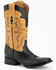 Ferrini Men's Nash Exotic Ostrich Leg Western Boots - Square Toe, Black, hi-res