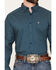 Image #3 - Ariat Men's Lovato Geo Print Long Sleeve Button-Down Western Shirt - Tall, Teal, hi-res