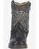 Image #2 - Smoky Mountain Infant Kids' Autry Western Boots - Broad Square Toe, Black, hi-res