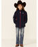 Image #2 - Ariat Girls' Navy New Team Softshell , , hi-res