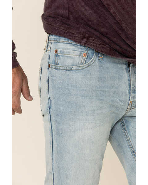 Levi's Men's 511 Stone Light Stretch Slim Straight Jeans , Blue, hi-res