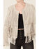 Idyllwind Women's Off White Leather Braziel Tiered All Over Fringe Jacket, Off White, hi-res