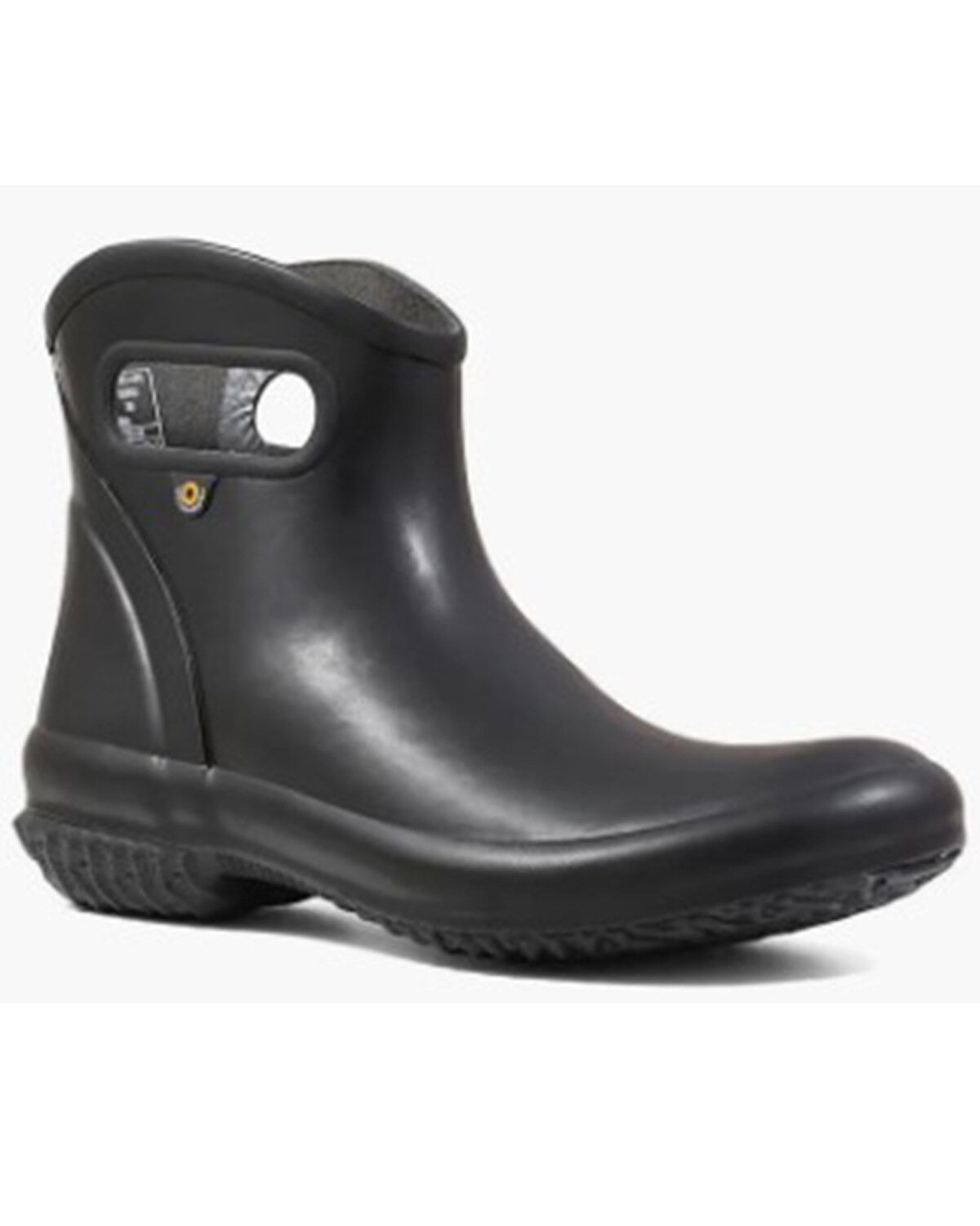 Image #1 - Bogs Women's Patch Ankle Waterproof Boots - Round Toe, Black, hi-res