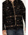 Image #3 - Powder River Outfitters Men's Southwestern Print Berber Zip Jacket, Black, hi-res