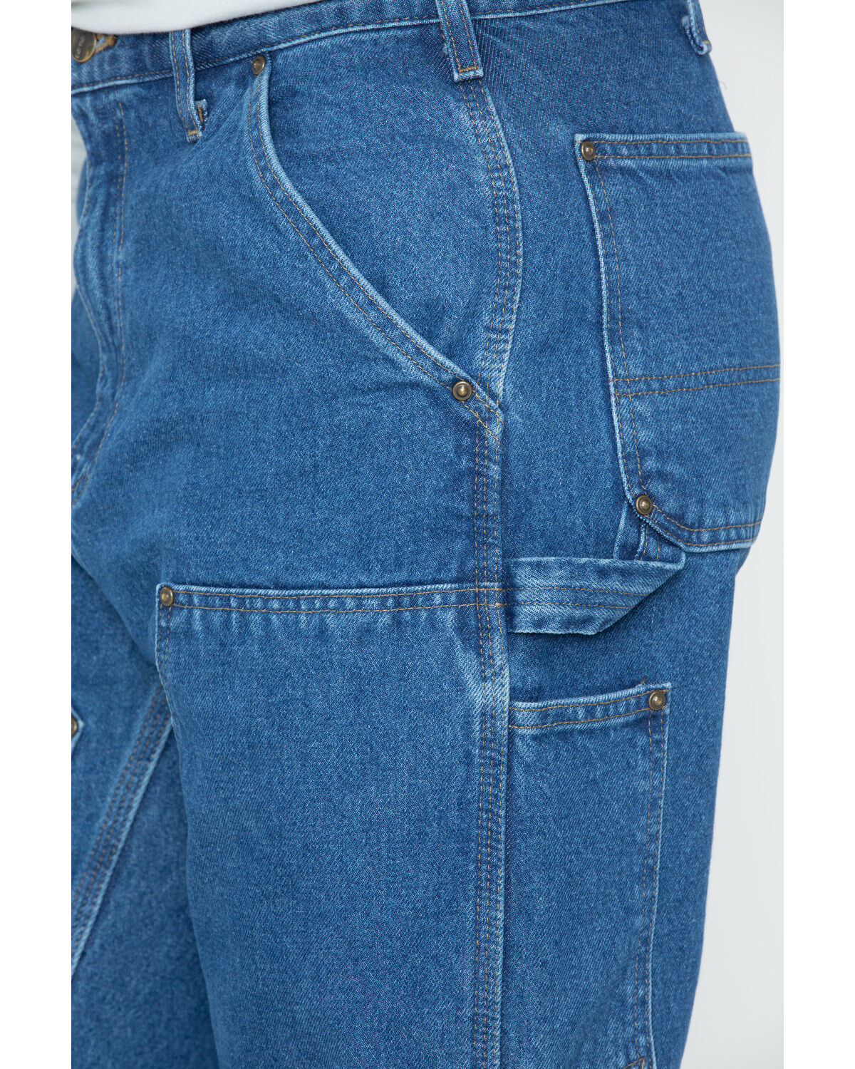 Carhartt Double Front Logger Washed Dungaree Work Jeans