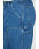 Image #5 - Carhartt Double Front Logger Washed Dungaree Work Jeans, , hi-res