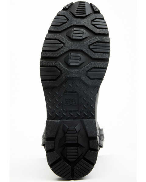 Image #7 - Cody James Men's Uniform Western Work Boots - Soft Toe , Black, hi-res