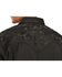 Image #5 - Scully Men's Floral Embroidered Retro Long Sleeve Snap Western Shirt - Big & Tall, Jet, hi-res