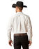 Image #3 - Ariat Men's Team Logo Twill Long Sleeve Button-Down Western Shirt, White, hi-res