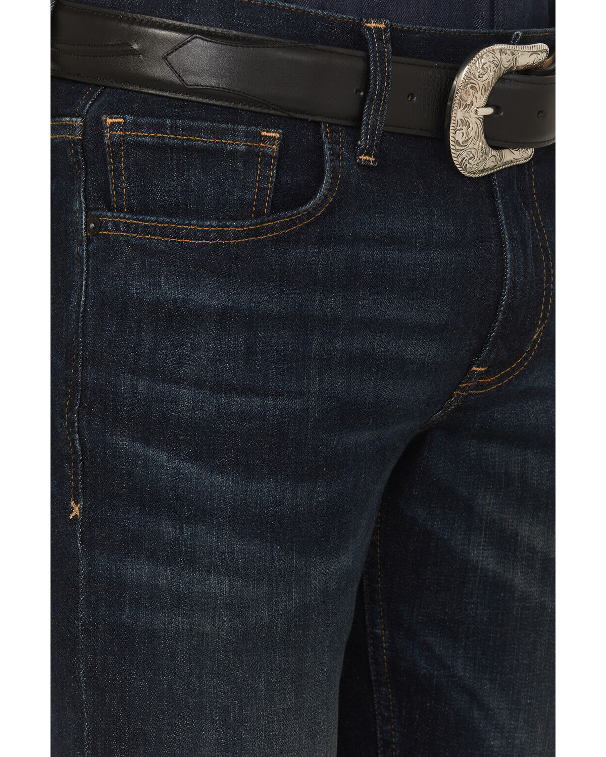 Image #2 - Cody James Black 1978® Men's Tyler Dark Wash Slim Straight Stretch Denim Jeans, Dark Wash, hi-res