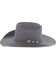 Image #3 - Resistol 20X Tarrant Felt Hat, Charcoal, hi-res