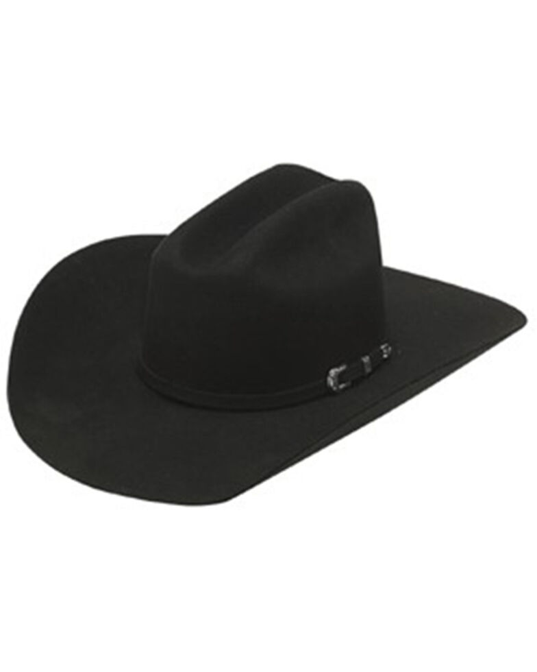 Twister 6X Fur Felt Western Hat, Black, hi-res