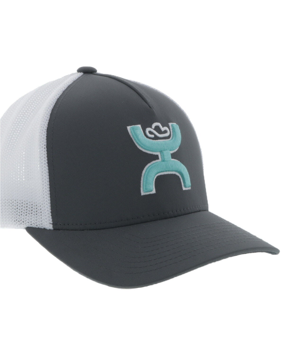 Image #6 - HOOey Men's Gray Coach Mesh Flex Fit Ball Cap, , hi-res