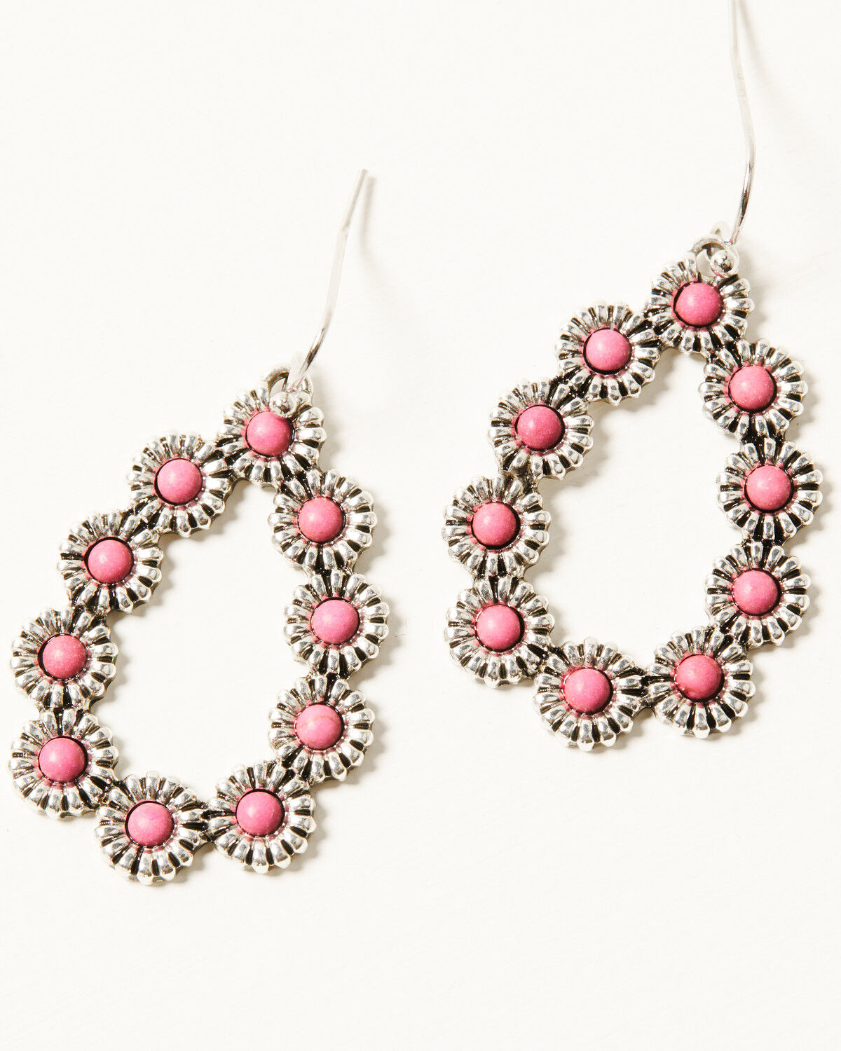 Image #4 - Shyanne Women's Teardrop Cactus Earring Set - 3 Piece, Pink, hi-res