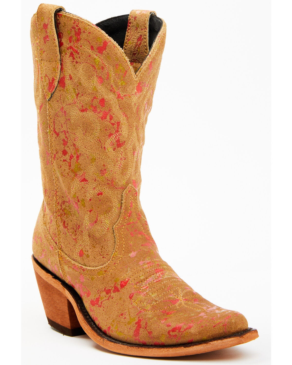 Liberty Black Women's Chitral Miel Western Boots - Snip Toe, Tan, hi-res