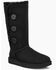 UGG Women's Bailey Button Triplet II Boots, Black, hi-res
