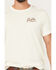 Image #4 - Pendleton Men's Boot Barn Exclusive Script Logo Short Sleeve Graphic T-Shirt, Natural, hi-res