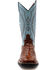 Image #4 - Ferrini Women's Kai Western Boots - Broad Square Toe, Brown, hi-res