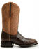 Image #2 - Shyanne Women's Mia Exotic Full Quill Ostrich Western Boots - Broad Square Toe, Chocolate, hi-res
