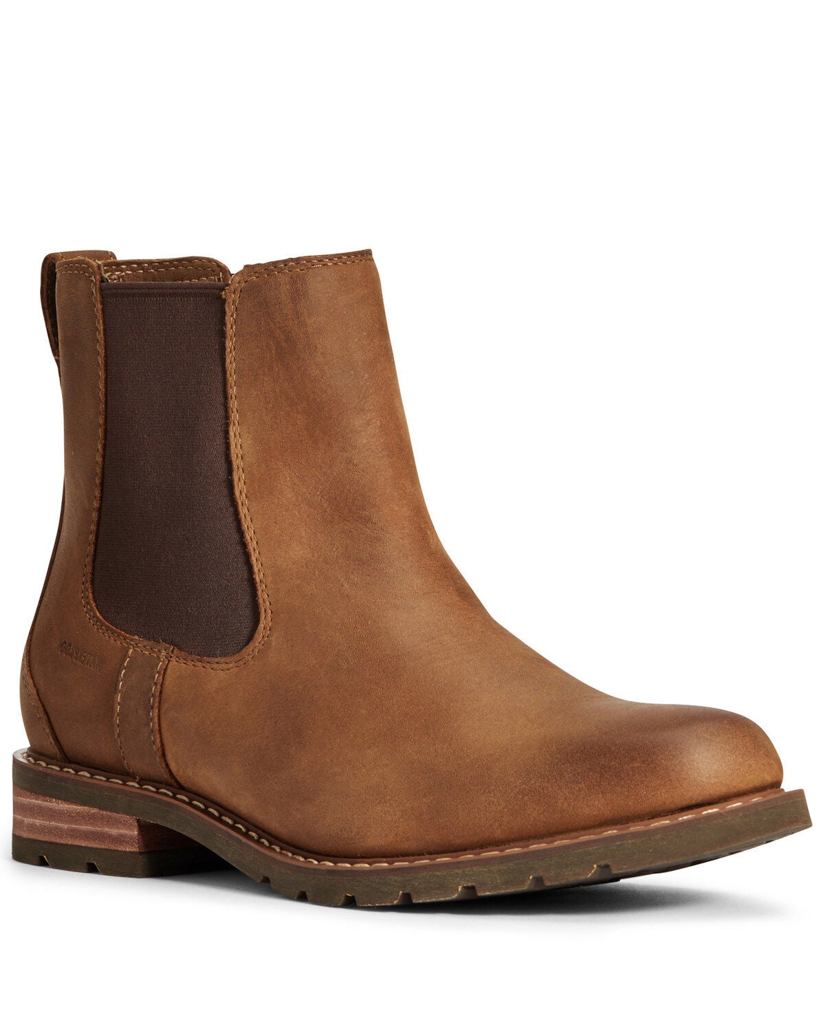 Ariat Women's Wexford Waterproof Chelsea Boots - Soft Toe, Brown, hi-res